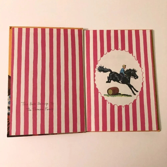 Vtg 1963 Little Black Goes to the Circus  HC Books Walter Farley - Picture 6 of 16